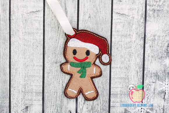 A Gingerbread-Inspired Ornament for Your Embroidery Products