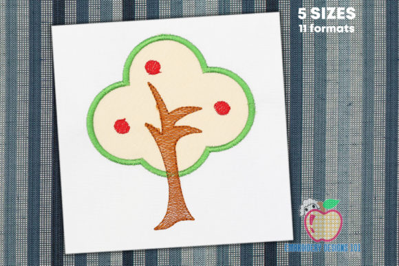 An Embroidery Seller's Review of Tree with Fruits Applique