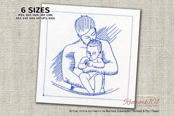Boy and Father Machine Embroidery: A Boutique Designer's Review