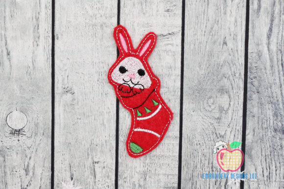 Cute Christmas Bunny Ornament: A Designer's Craft Fair Review
