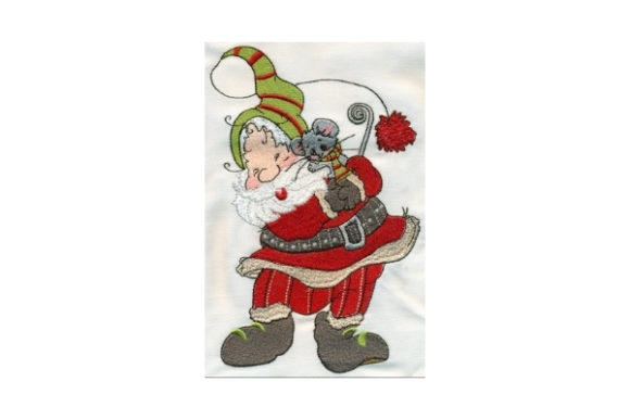 Sassy Lovin on Santa: A Festive Embroidery Design Review